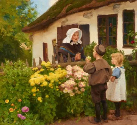 H. A. Brendekilde — Nachbarn