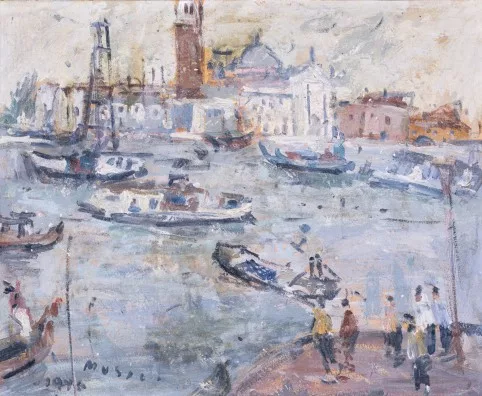 Zoran Mušič — Venezia S. Giorgio, 1946