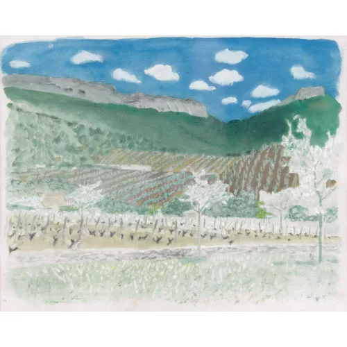 Maurice Brianchon — Weinberge in der Savoie