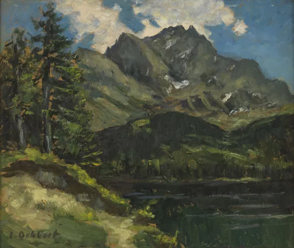 Eugen Dekkert — Paysage de montagne