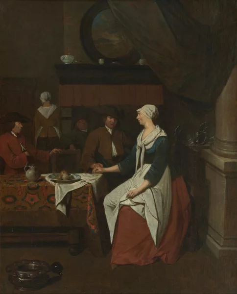 Jan Baptist Lambrechts — Interieurszene