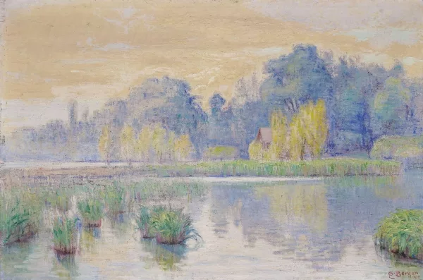 Georges Berger — Paysage lacustre