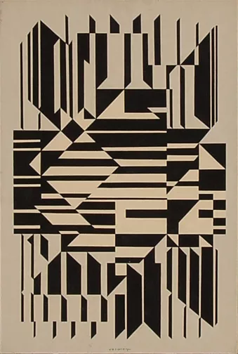 Victor Vasarely — Tilla II