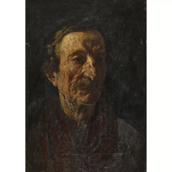 Frank Duveneck — Bildnis eines älteren Herren.