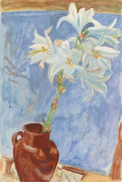 Erich Heckel — Lilien