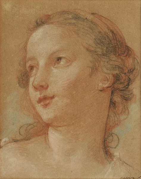 Charles-Joseph Natoire — Jeune femme