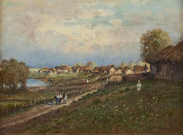 Alexandra Makovskaya — Chemin animé vers le village