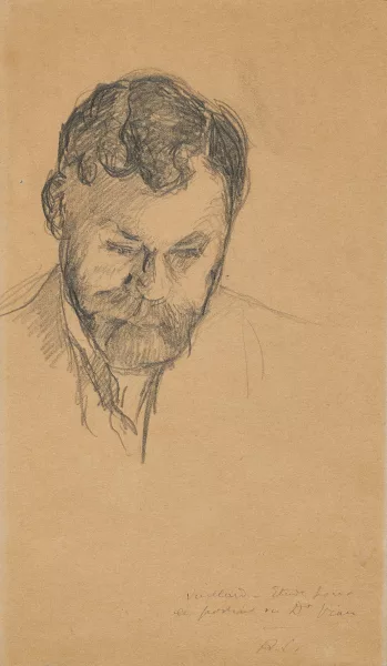 Édouard Vuillard — Étude pour le portrait de Dr. Viau
