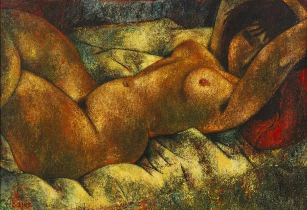 Francisco Bajén — Nu allongé