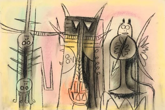 Wifredo Lam — Senza titolo, 1978