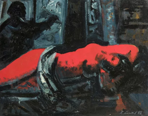 Karel Souček — Le peintre et son modèle