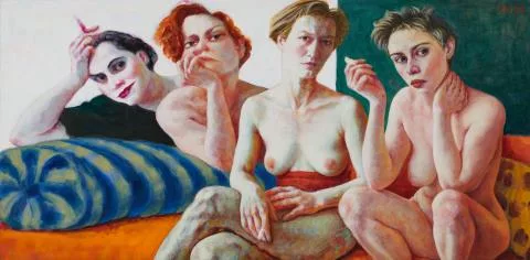 Xenia Hausner — Raucherinnen