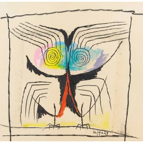 Roberto Crippa — Oiseau Totem