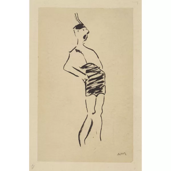 Albert Marquet — Homme debout