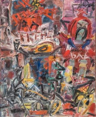 Eugène Paul — Fréhel au Moulin Rouge