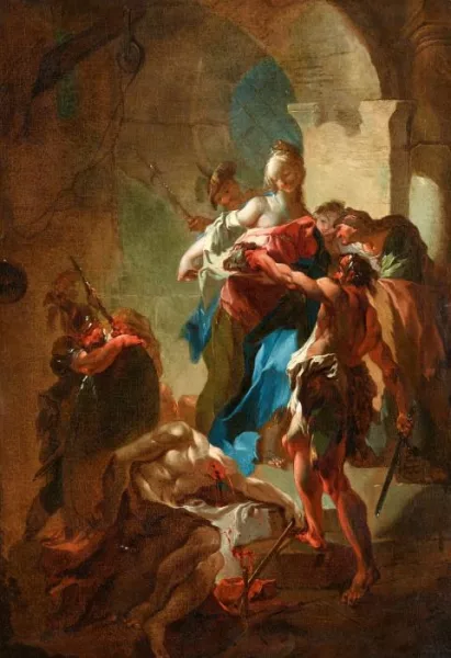 Franz Anton Maulbertsch — Die Enthauptung Johannes des Täufers