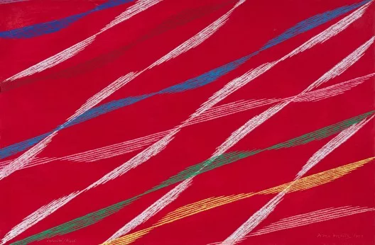 Piero Dorazio — Velocità/Pizol, 1988