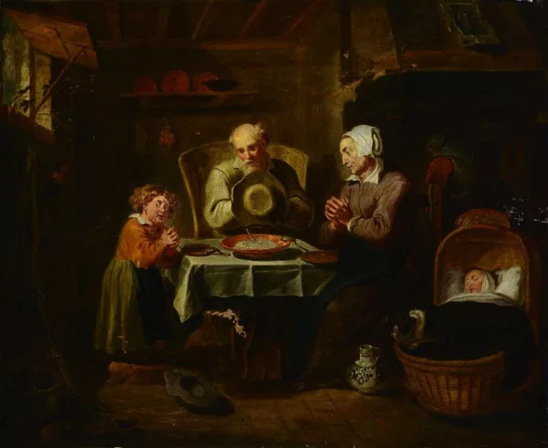 Matthijs Naiveu — Entourage de Matthijs Naiveu — Prière en famille