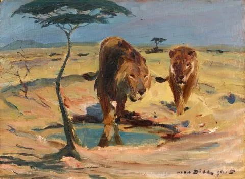 Otto Dill — Löwen