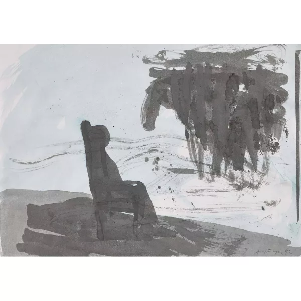 Siegfried Anzinger — "Dämmerung".