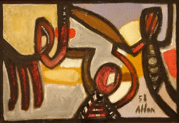 Jean-Michel Atlan — Sans titre, 1958