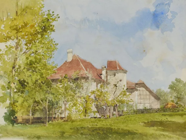 Eugène Ciceri — Ferme