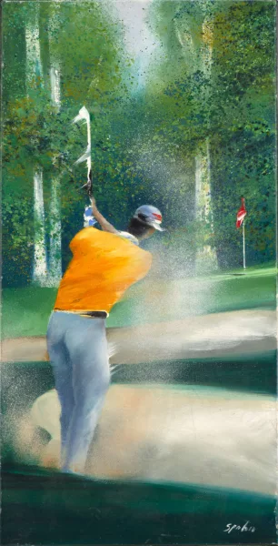 Victor Spahn — Le golfeur