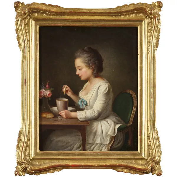 Jean-Frédéric Schall — Entourage de JEAN-FRÉDÉRIC SCHALL — Le petit déjeuner.