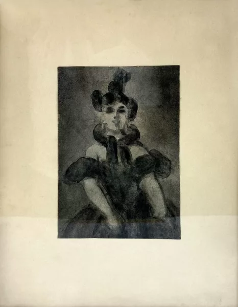 Constantin Guys — Portrait de femme