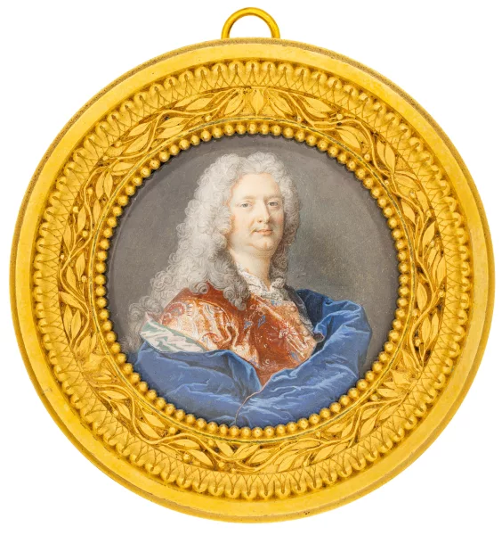 Hyacinthe Rigaud — Rigaud Hyacinthe zugeschrieben — Porträt eines Gentleman, wohl Chaspoux de Verneuil, Eusèbe Jacques (1695–1747)