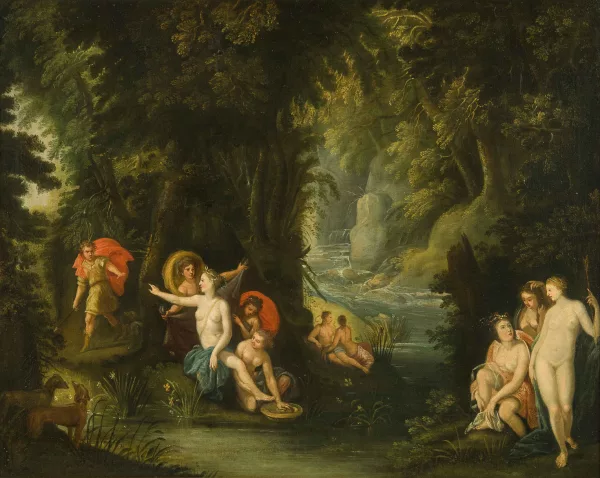 Alexander Keirincx — in der Art Diana und Aktaion
