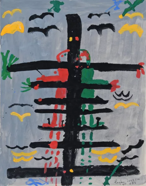 Eugène Ionesco — Sans titre, 1983