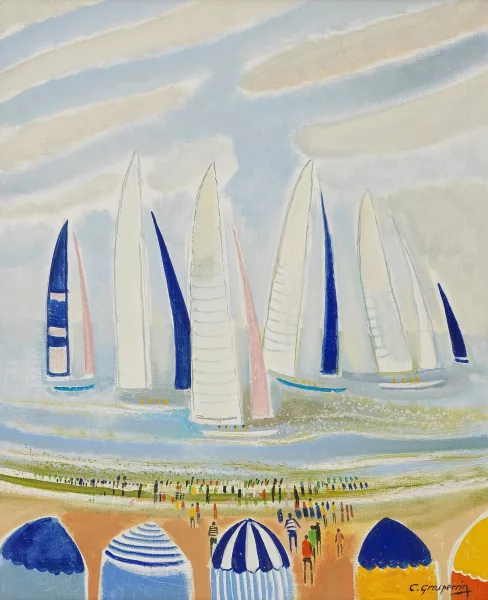Claude Grosperrin — Retour de la régate