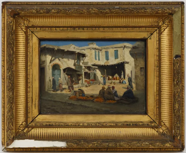 Percy Robert Craft — Jaffa, place du marché