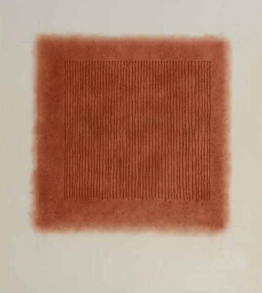 Edda Renouf — New York Sounds I (structure change of lines incised before walk), 1978