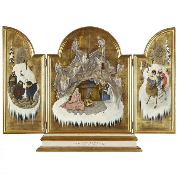 Enrico Brandani — Die Geburt Christi. Triptychon.