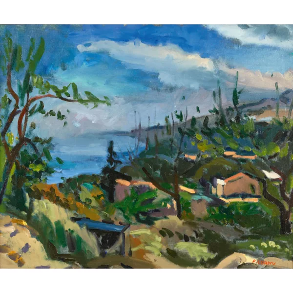 Pierre Cornu — Landschaft in Südfrankreich