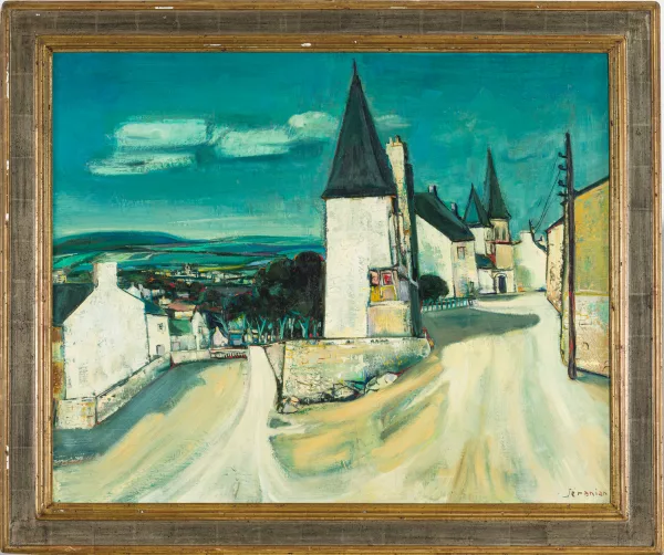 Richard Jeranian — Village breton, Kerlaz,