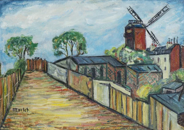 Élisée Maclet — Moulin de la Galette
