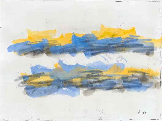 Jean Fautrier — Ohne Titel, 1963