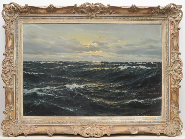 Patrick von Kalckreuth — Abendstimmung auf bewegter See