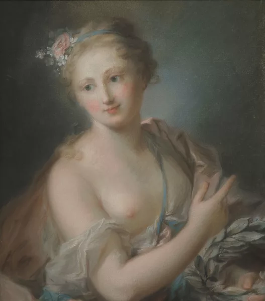 Rosalba Carriera — , Kopie nach Nymphe aus dem Gefolge Apollos