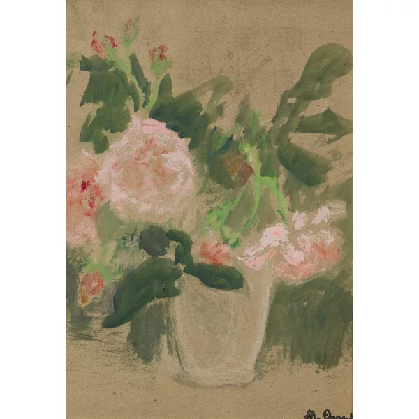 Marthe Orant — "Bouquet de roses".