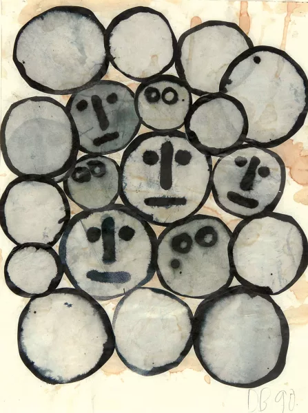 Donald Baechler — Pile 3, 1990