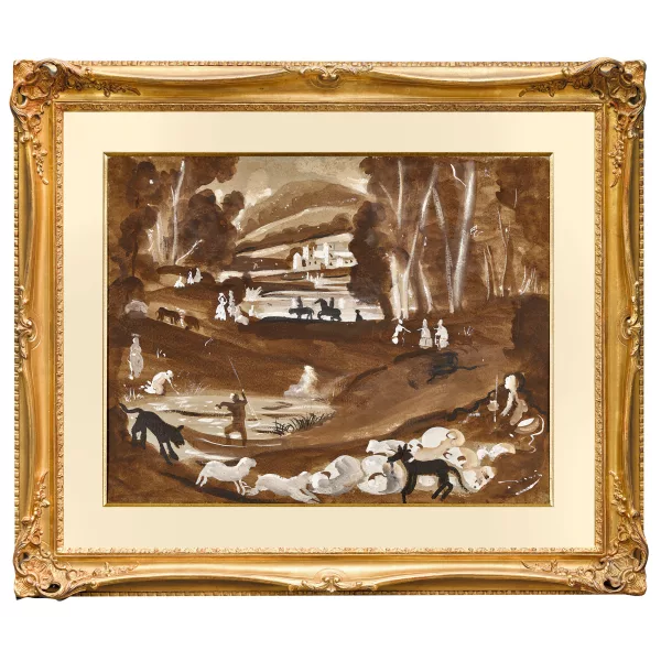André Derain — "La pastorale".