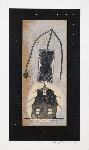 Ray Johnson — Untitled (Madeleine Burnside's House), 1977/87