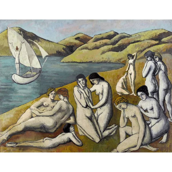 Pierre Girieud — Les baigneuses ou Petit Lesbos