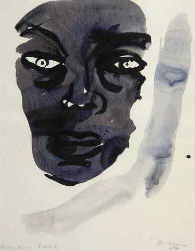 Rainer Fetting — Puerto Rico Face, 1984