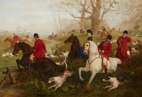 William Joseph Shayer — Jagdgesellschaft
