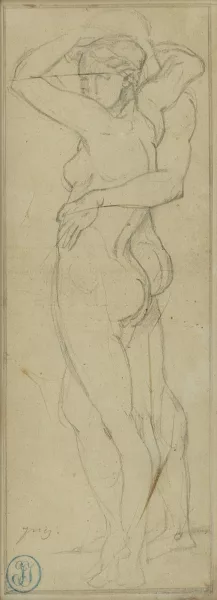Jean-Auguste-Dominique Ingres — Etude de personnages